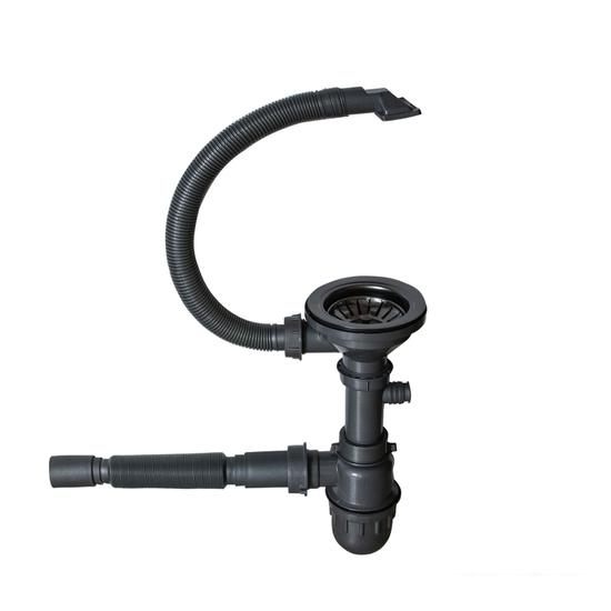 Кухонная мойка Mixline 547228 (черный графит, 3 мм)- фото4