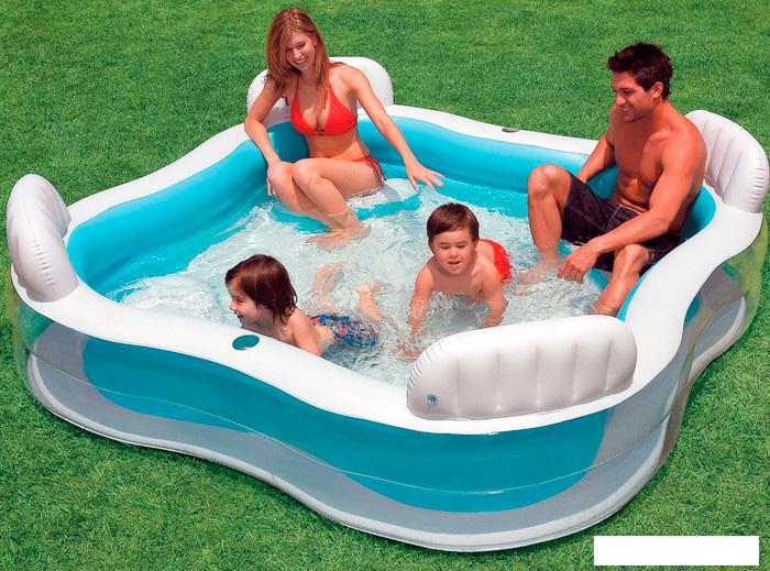 Надувной бассейн Intex Family 229х66 (56475)- фото2