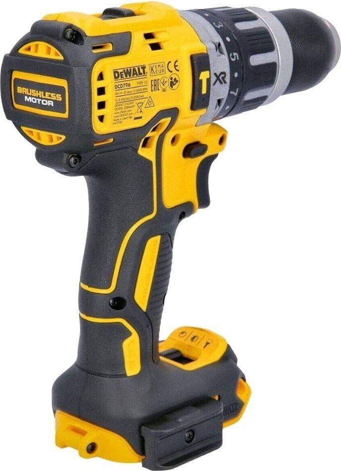 Ударная дрель-шуруповерт DeWalt DCD796P1 (с 1-им АКБ, кейс)- фото4