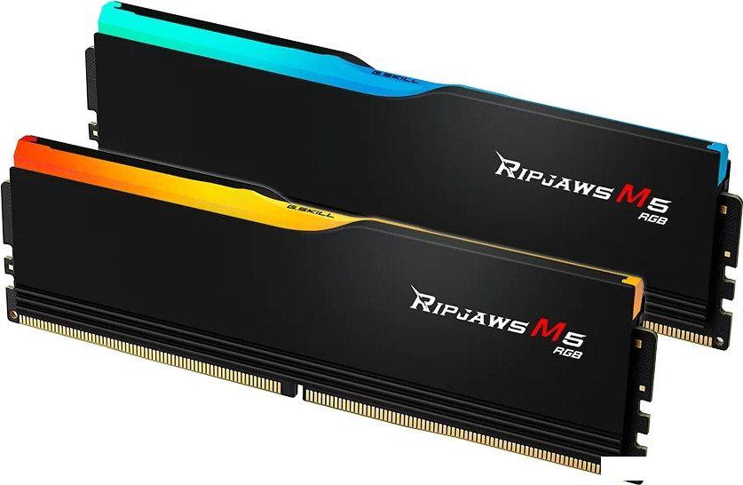 Оперативная память G.Skill Ripjaws M5 RGB 2x32ГБ DDR5 6000 МГц F5-6000J2836G32GX2-RM5RK- фото2
