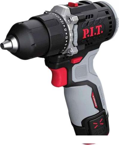 Дрель-шуруповерт P.I.T. PBM12K-10B/1 (с 1-им АКБ)