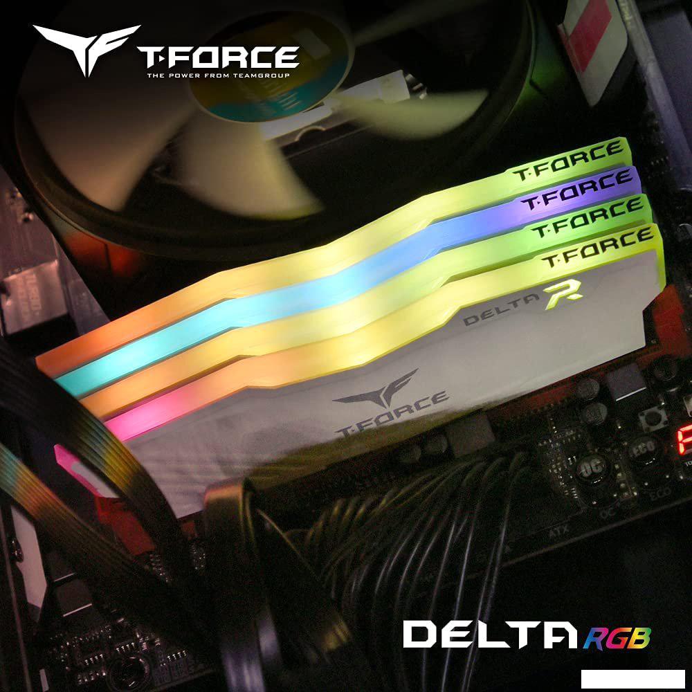 Оперативная память Team T-Force Delta RGB 2x8ГБ DDR4 3200 МГц TF4D416G3200HC16FDC01- фото3