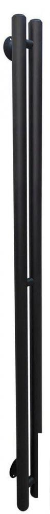Полотенцесушитель Ростела Мини 1/2" 2 перекладины 150 см (черный)