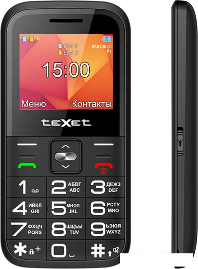 Мобильный телефон TeXet TM-B418 (черный)- фото3
