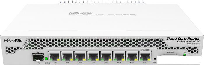 Маршрутизатор Mikrotik Cloud Core [CCR1009-7G-1C-PC]- фото