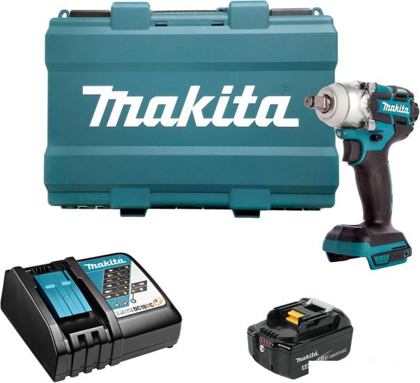 Шуруповерт Makita DTW285RTK (с 1-им АКБ, кейс)