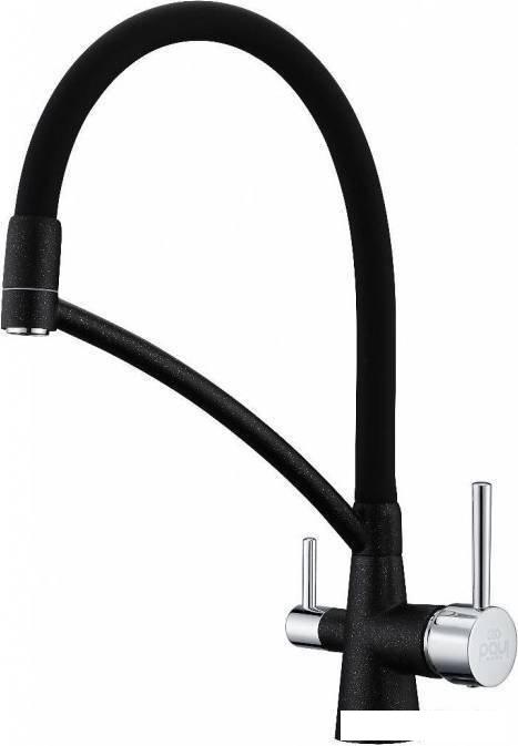 Смеситель Paulmark Siegen Si213111-308 (черный)- фото