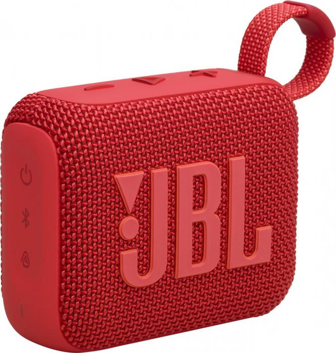 Беспроводная колонка JBL Go 4 (красный)- фото