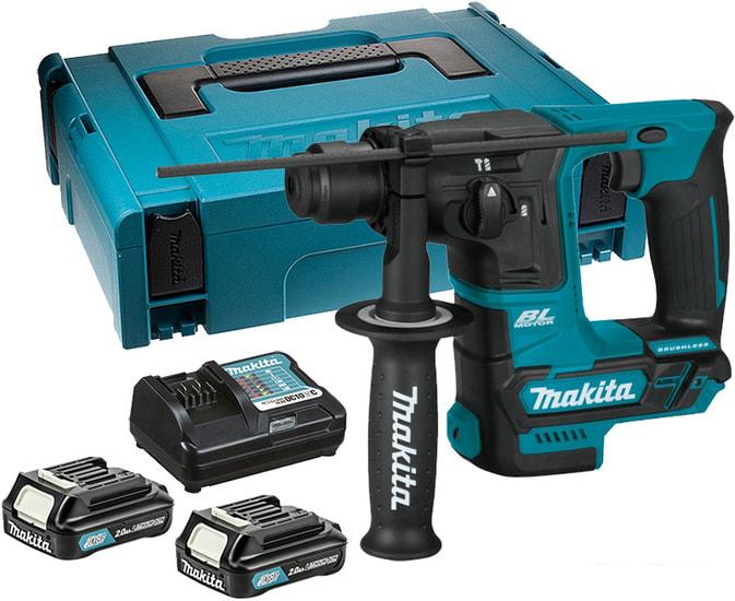 Перфоратор Makita HR140DWAJ (с 2-мя АКБ)- фото2