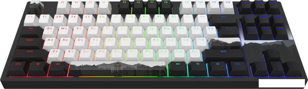 Клавиатура Red Square Keyrox TKL Classic Noir (g3ms Amber)- фото2
