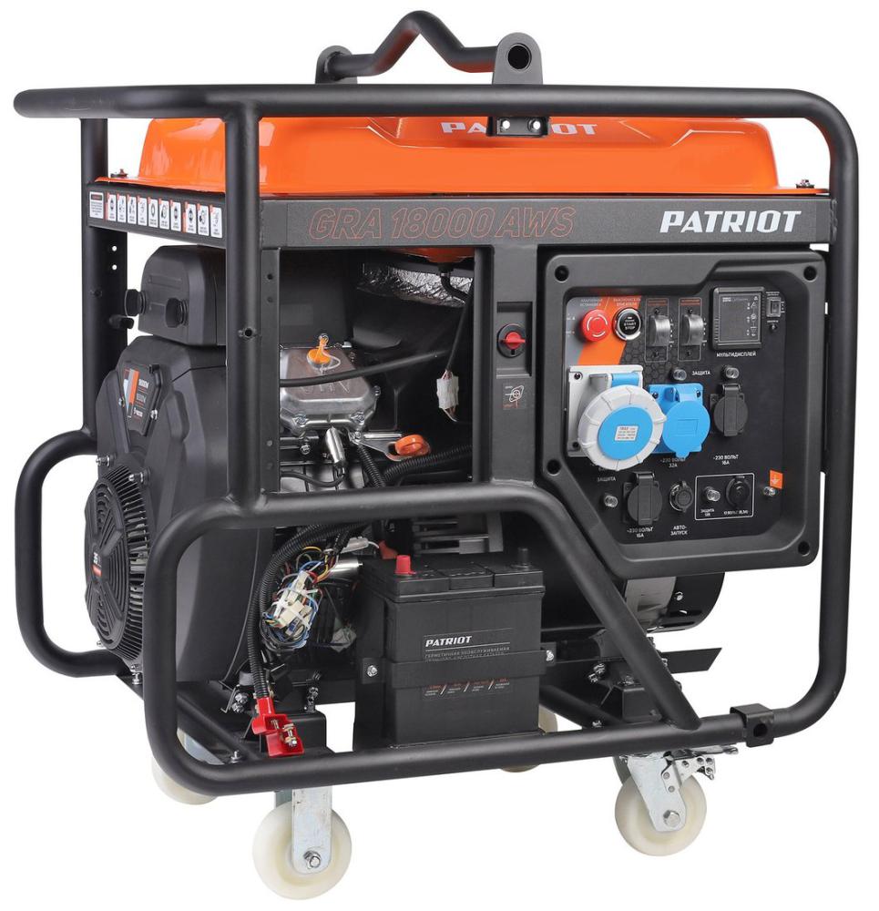 Бензиновый генератор Patriot GRA 18000 AWS- фото