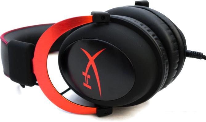 Наушники с микрофоном HyperX Cloud II (красный)- фото4