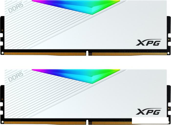 Оперативная память ADATA XPG Lancer RGB 2x16ГБ DDR5 6800 МГц AX5U6800C3416G-DCLARWH- фото
