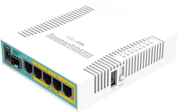 Маршрутизатор Mikrotik Hex PoE [RB960PGS]- фото2