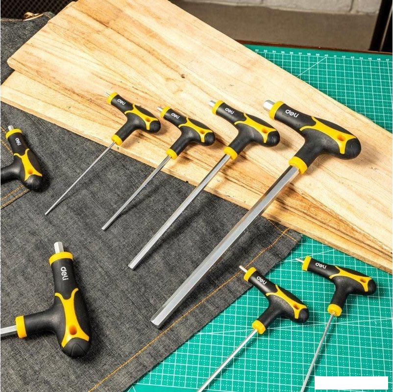 Набор ключей Deli DL233108 (8 предметов)- фото2