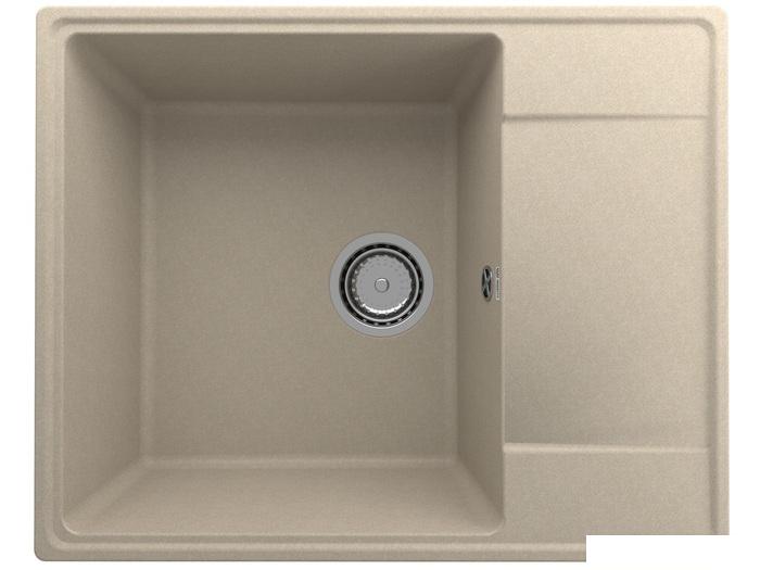 Кухонная мойка Ulgran QUARTZ Prima 605-03 (десерт)- фото