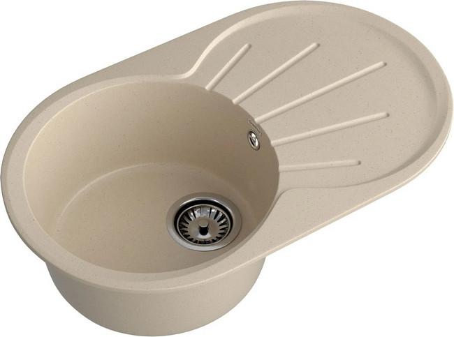 Кухонная мойка GranFest GF-R750L (кашемир)- фото2