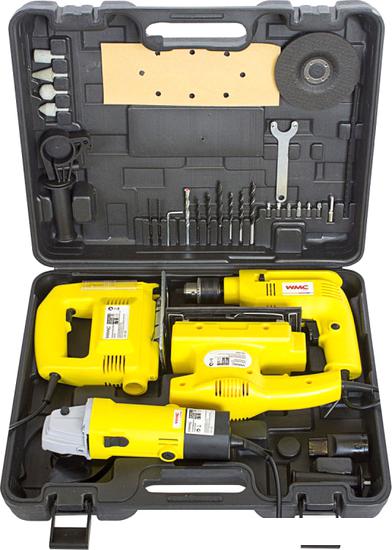 WMC Tools WMC-04 (ударная дрель, угловая шлифмашинка, электролобзик, шлифмашинка)- фото2