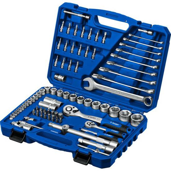 Универсальный набор инструментов Зубр 27635-H82_z01 (82 предмета)- фото4