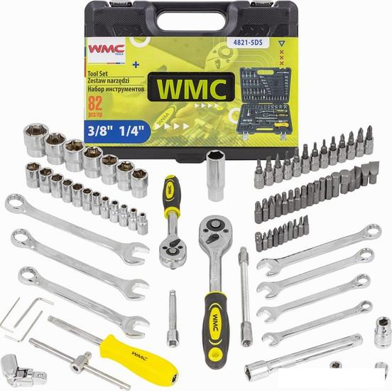 Универсальный набор инструментов WMC Tools WMC-4821-5DS-м (82 предмета)- фото3