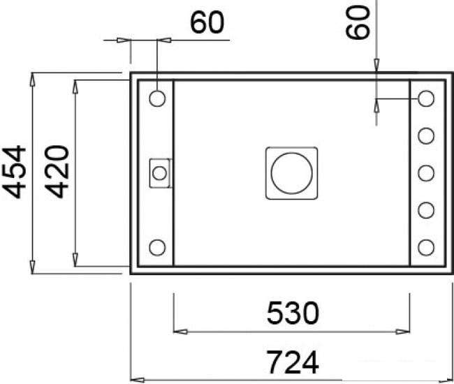 Кухонная мойка Elleci Value 130 Undermount Black 86- фото2