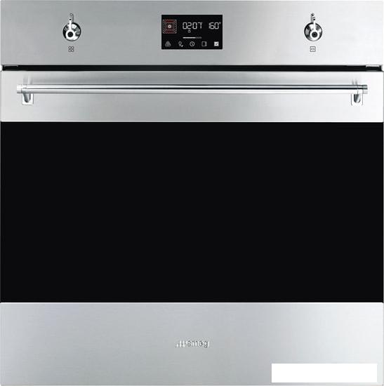 Электрический духовой шкаф Smeg SOP6302TX- фото