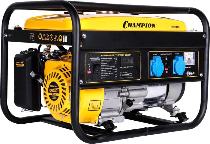 Бензиновый генератор Champion GG2801- фото