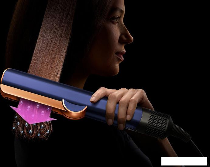 Выпрямитель Dyson Airstrait (берлинская лазурь/медный)- фото4
