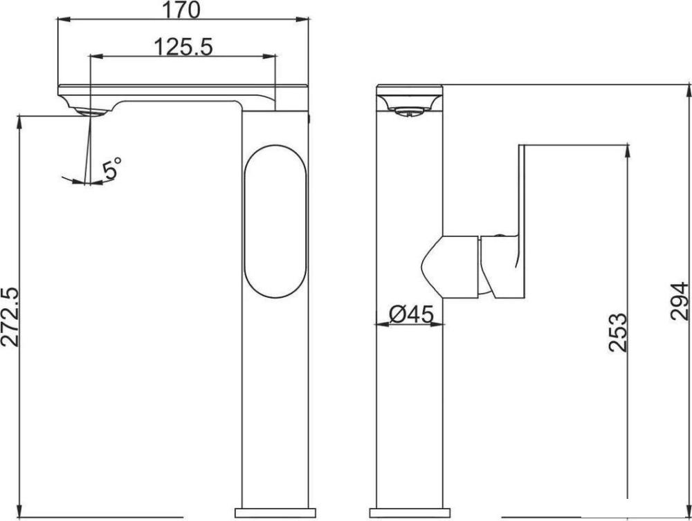 Смеситель Fashun A8985- фото4