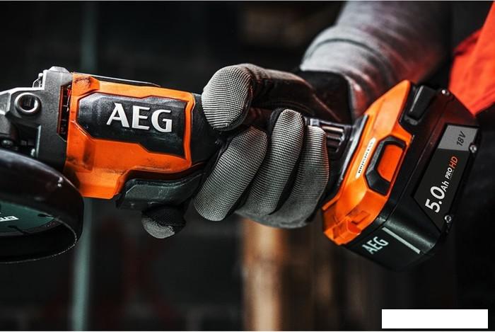 Угловая шлифмашина AEG Powertools BEWS 18-125BLPX2-0 4935480857 (без АКБ)- фото4