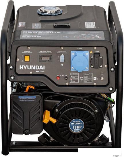 Бензиновый генератор Hyundai HHY7550F- фото3