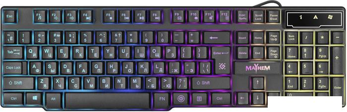 Клавиатура Defender Mayhem GK-360DL RU