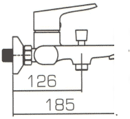 Смеситель Bravat Pure F6105161C-01- фото3