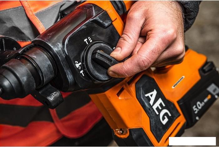 Перфоратор AEG Powertools BBH 18BL2-0 4935480697 (без АКБ)- фото3