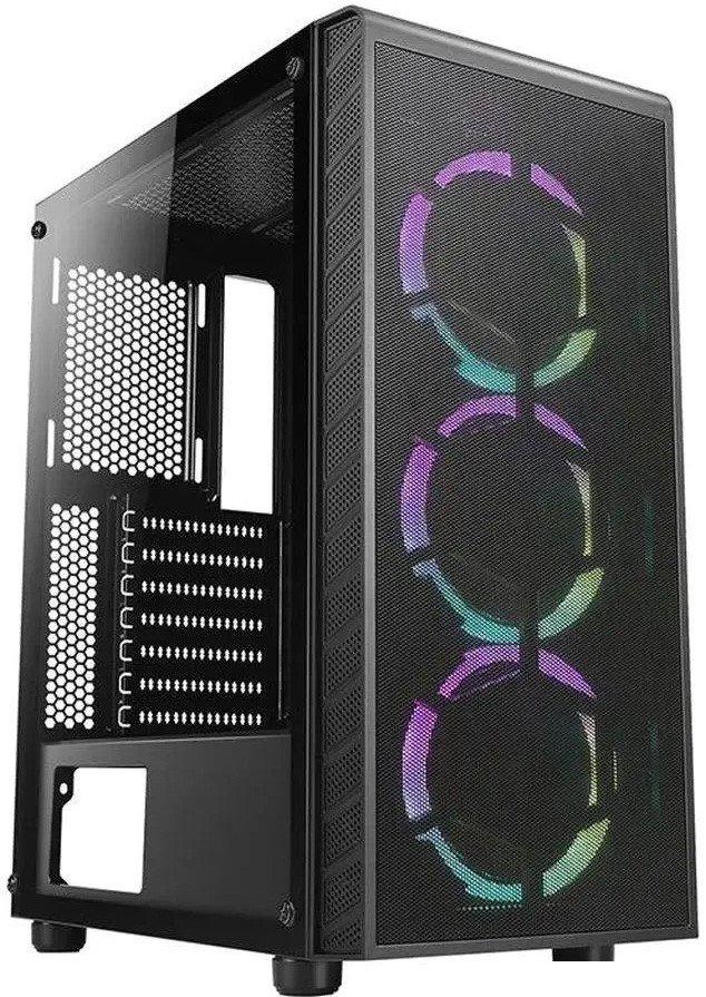 Корпус AZZA Prime 360E (черный)- фото