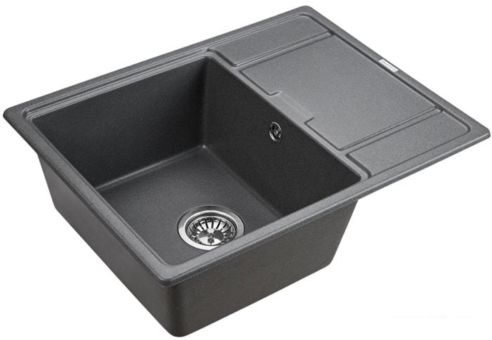 Кухонная мойка Paulmark Weimar PM216550-DG- фото2