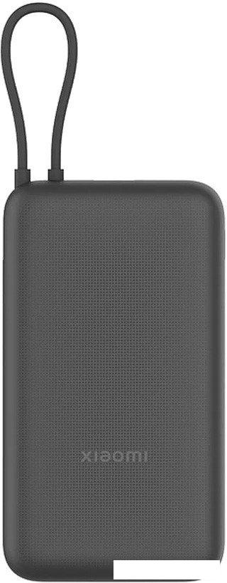Внешний аккумулятор Xiaomi Power Bank PB2020MI 20000mAh (темно-серый, международная версия)