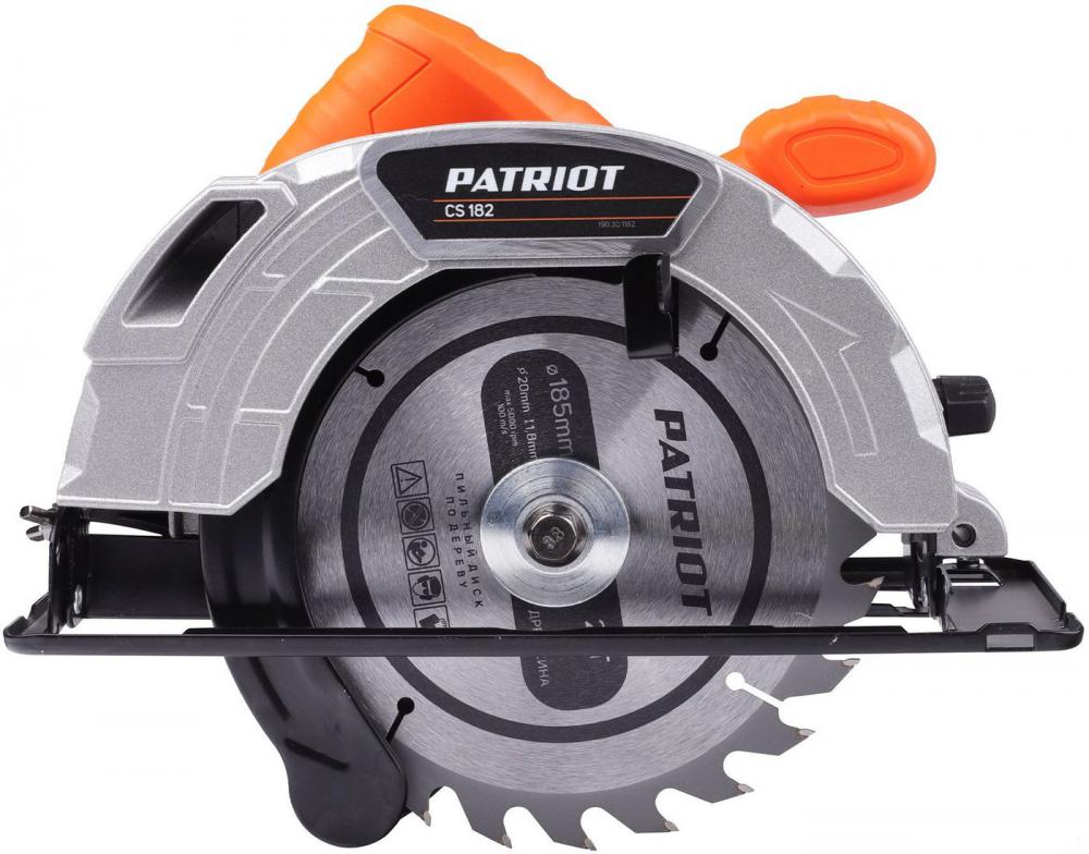 Дисковая (циркулярная) пила Patriot CS 182 190301182- фото2