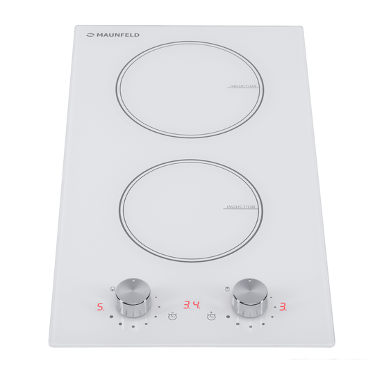 Варочная панель MAUNFELD CVI292MWH- фото2