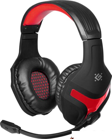 Наушники Defender Scrapper 500 (черный/красный)- фото