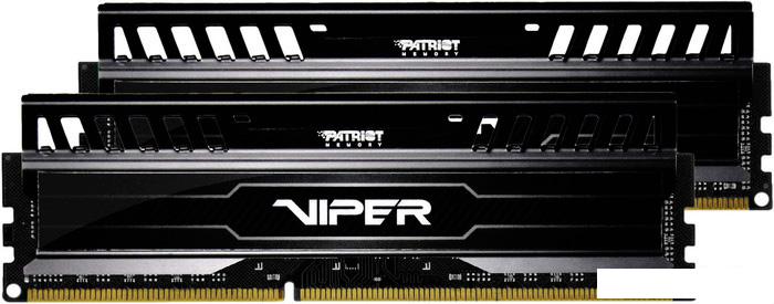 Оперативная память Patriot Viper 3 Black Mamba 2x8GB KIT DDR3 PC3-14900 (PV316G186C0K)- фото
