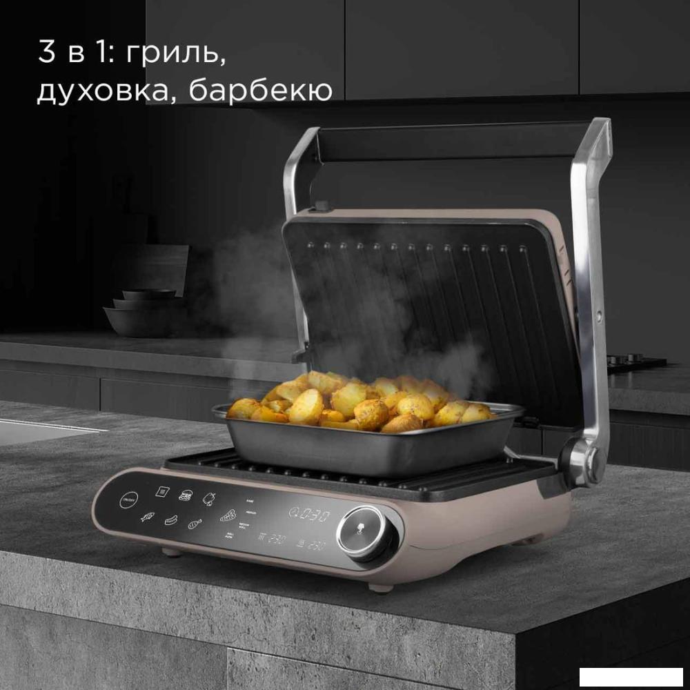 Электрогриль Redmond (Редмонд) SteakMaster GM303 (бежевый)- фото3