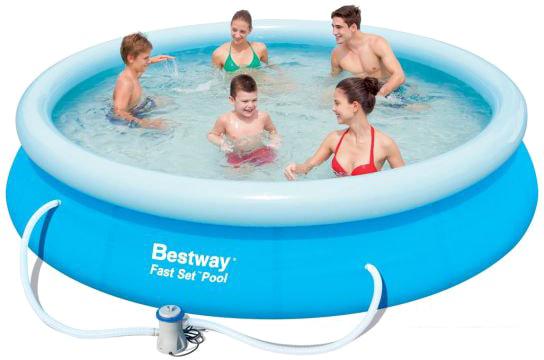 Каркасно-надувной бассейн Bestway 57274 (366x76)- фото4