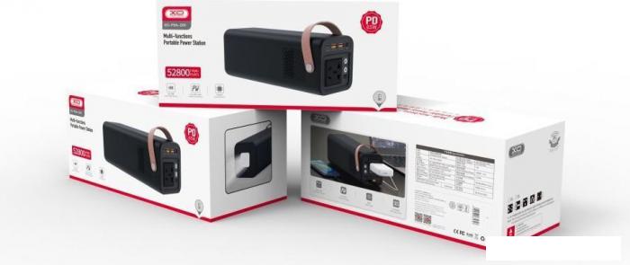 Портативная зарядная станция XO PSA-200 52800mAh (черный)- фото3