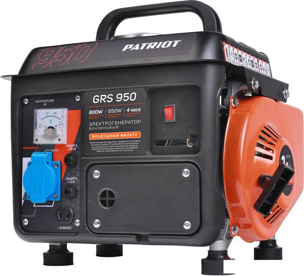 Бензиновый генератор Patriot GRS 950- фото