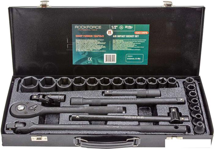 Универсальный набор инструментов RockForce RF-4263-5MPB (26 предметов)