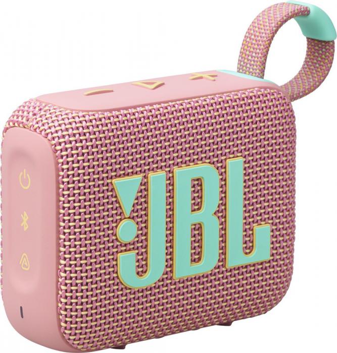 Беспроводная колонка JBL Go 4 (розовый)- фото