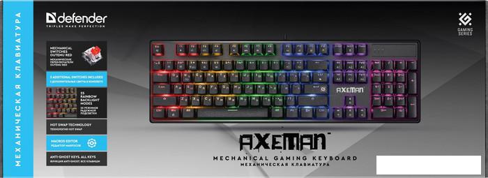 Клавиатура Defender Axeman GK-302- фото2