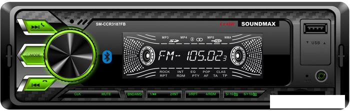USB-магнитола Soundmax SM-CCR3187FB