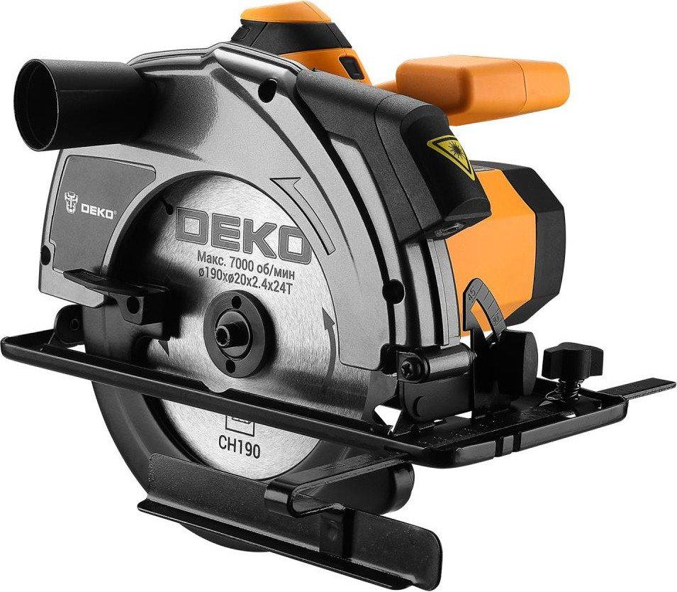 Дисковая (циркулярная) пила Deko CS1800-D 083-1101- фото3